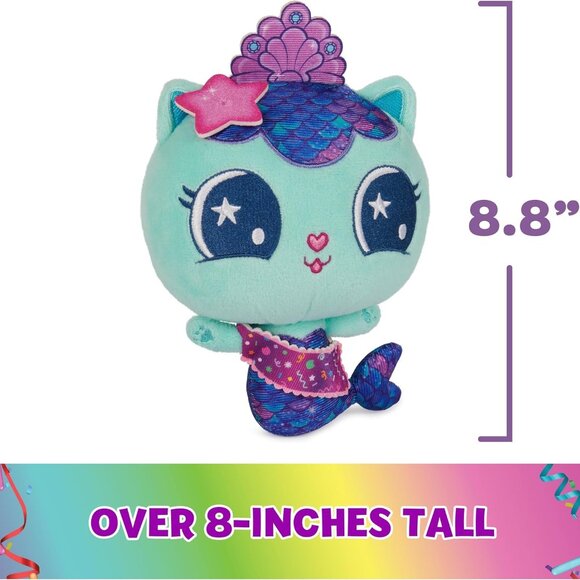 GABBY’S DOLLHOUSE Official Licensed Celebration Series 8" "Mercat" Plushie NEW! - Picture 2 of 6